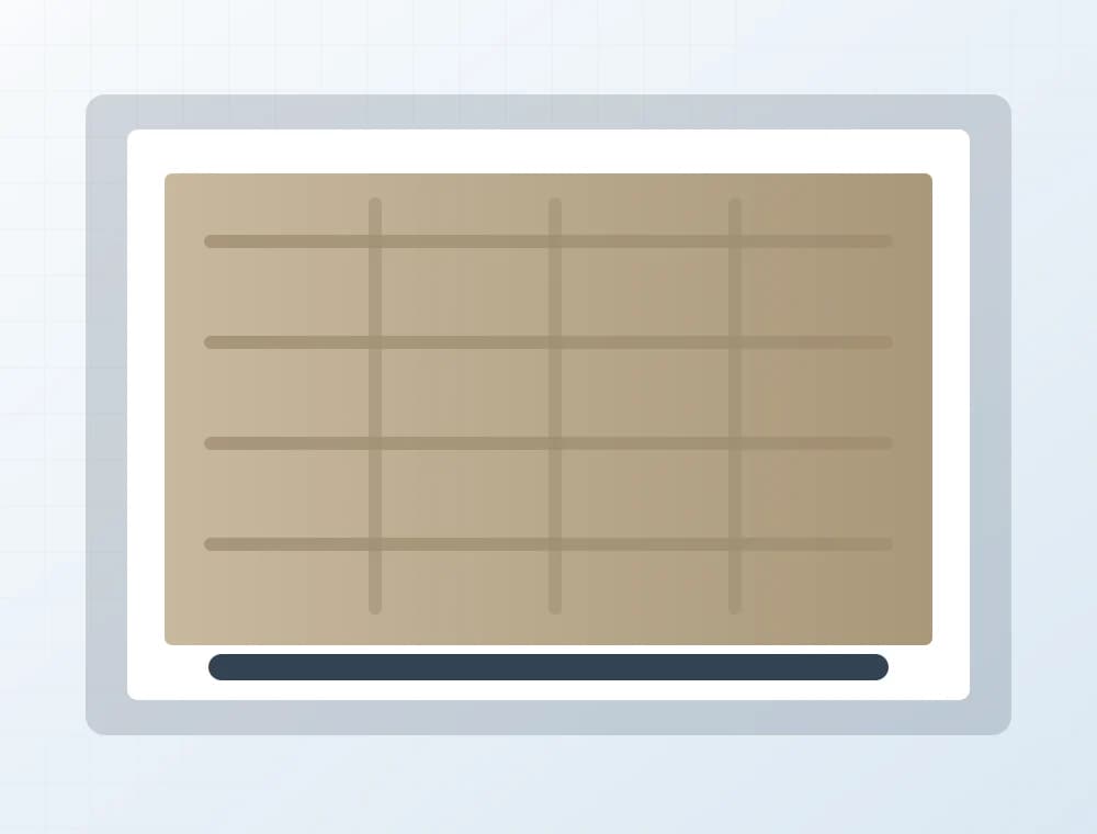 Contemporary flush sandstone steel garage door