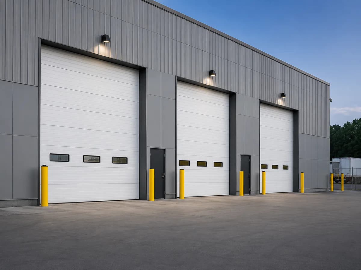 Commercial garage door service for local businesses